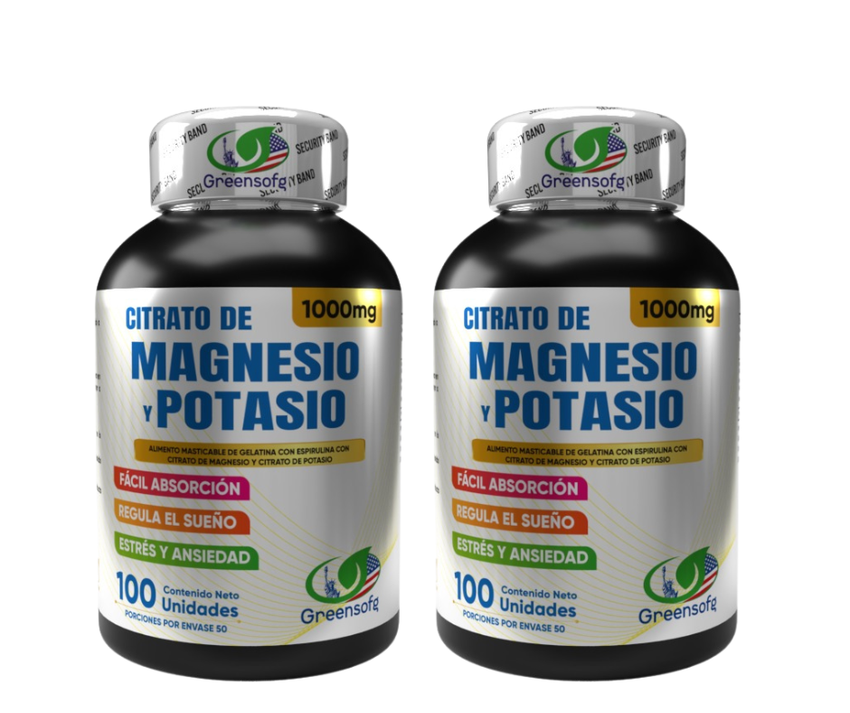 CITRATO DE MAGENSIO Y POTASIO X 2